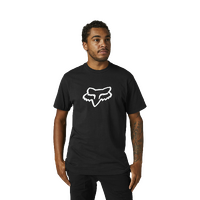 Fox Legacy Fox Head SS Tee - Black/White