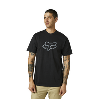 Fox Legacy Fox Head SS Tee - Black/Black