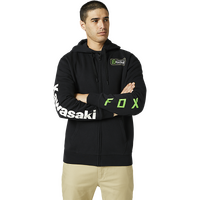 Fox Kawi Zip Fleece - Black