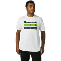 Fox Kawi Stripes SS Tee - Optic White