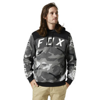 Fox Bnkr Pull Over Fleece - Black/Camo