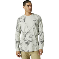 Fox Karrera LS Premium Tee - Light Grey