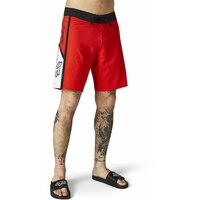 Fox Dvide 19" Boardshort - Fluro Red