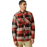 Fox Grainz Utility Flannel - Red Clay