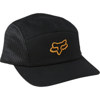 Fox Side View 5 Panel Hat - Black - OS