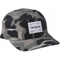 Fox Regiment 5 Panel Hat - Black/Camo - OS