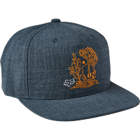 Fox Road Trippin Snapback Hat - Dark Indigo - OS