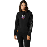 Fox Womens Skarz Pull Over Fleece - Black