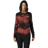 Fox Womens Biscayne LS Tee - Red Clay
