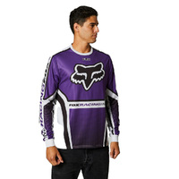 Fox Octaine LS Jersey - Purple/Black/White