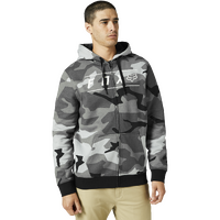 Fox Pinnacle Camo Zip Fleece - Black/Camo