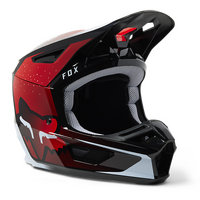 Fox V2 Vizen ECE Helmet - Fluro Red