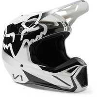 Fox 2023 V1 Leed Helmet - Black/White