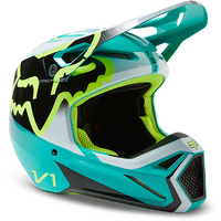 Fox V1 Leed DOT/ECE Helmet - Teal