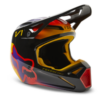 Fox V1 Toxsyk DOT/ECE Helmet - Black