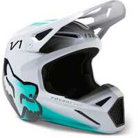 Fox 2023 V1 Toxsyk Helmet - White