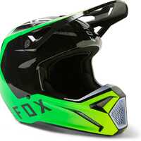 Fox 2023 V1 Dpth Helmet - Black/Green