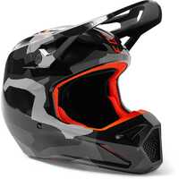Fox 2023 V1 Bnkr Helmet - Grey Camo