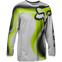 Fox 2023 Youth 180 Toxsyk Jersey - Fluro Yellow