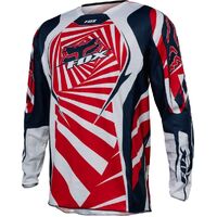 Fox 180 Goat Youth Jersey - Navy/Red/White