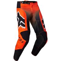 FOX 2023 KIDS 180 LEED PANTS - FLURO ORANGE/BLACK