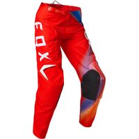 FOX 2023 KIDS 180 TOXSYK PANTS - FLURO RED