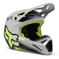 Fox 2023 V1 Toxsyk Youth Helmet - Steel Grey