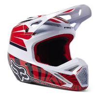 Fox 2023 V1 Goat Youth Helmet - Red - L