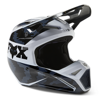 Fox Youth V1 Nuklr DOT/ECE Helmet - Black