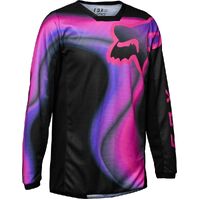 Fox Girls Youth 180 Toxsyk Black Pink Jersey