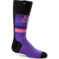 Fox 2023 Girls Youth 180 Toxsyk Black Pink Socks