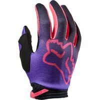 Fox 2023 Girls Youth 180 Toxsyk Gloves - Black/Pink