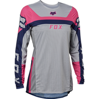 Fox Womens Flexair Efekt Jersey - Purple/Pink
