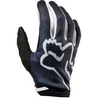 Fox Womens 180 Toxsyk Black White Gloves