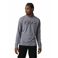 Fox Pinnacle LS Tech Tee - Heather Graphite