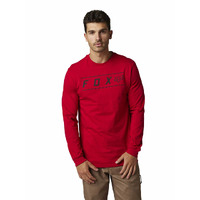 Fox Pinnacle LS Premium Tee - Flame Red
