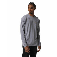 Fox Finisher LS Tech Tee - Heather Graphite