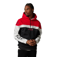 Fox Efekt Pull Over Fleece - Flame Red