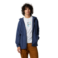 Fox Finisher Windbreaker - Deep Cobalt