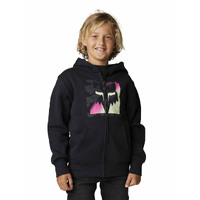 Fox Youth Detonate Zip Fleece - Black