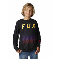 Fox Youth Fgmnt LS Tee - Black