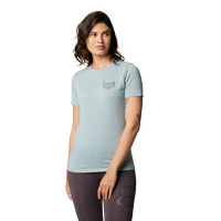 Fox Womens Caveaut SS Tech Tee - Gunmetal