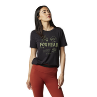 Fox Womens Unlearned SS Tee - Black