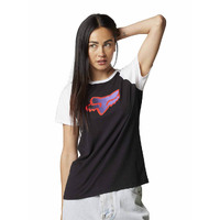 Fox Womens Fgmnt SS Raglan Tee - Black