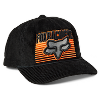 Fox Carv Snapback Hat - Black - OS