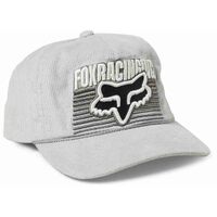 Fox Carv Snapback Hat - Light Grey - OS