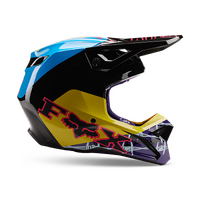 Fox V1 Barbed Wire SE Helmet - Black/Blue