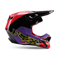 Fox V1 Barbed Wire SE Helmet - Black/Red