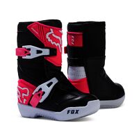 Fox 2024 Kids Comp Boots - Black/Pink