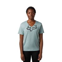 Fox Womens Boundary SS Top - Gunmetal